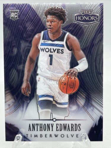 Anthony Edwards Panini Honors Silver & Pink Prizm factory